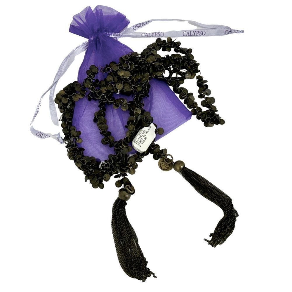 Calypso Christiane Celle Scarf Necklace NWT